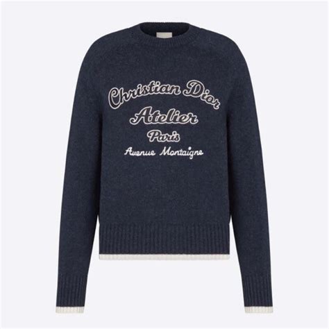 christian dior wool sweater|Christian Dior atelier sweater.